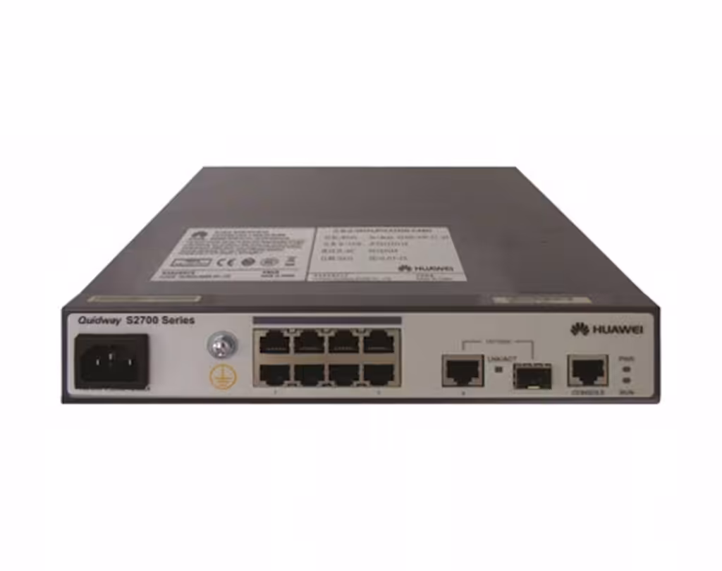 قیمت و خرید سوییچ 9 پورت هواوی مدل S2700-9TP-PWR-EI | نت ران