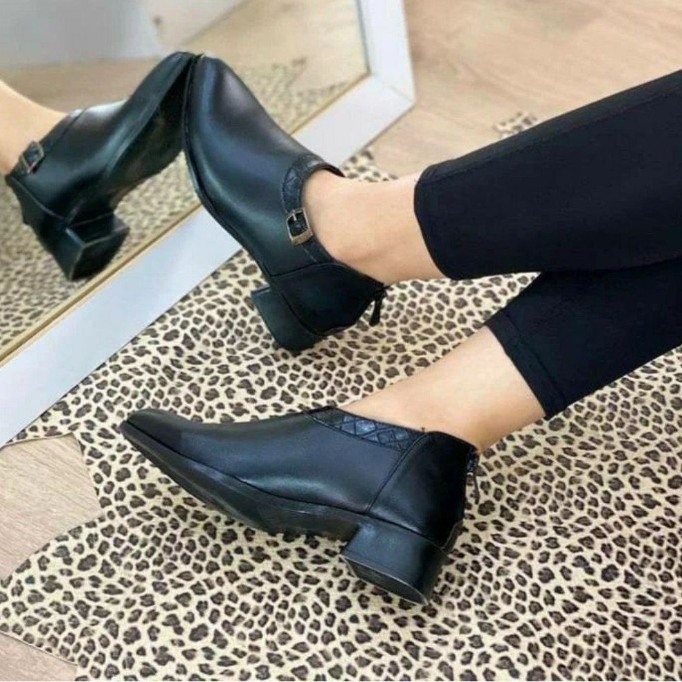 کفش پاشنه 3سانت زنانه کفش دخترانه کفش زنانه پاشنه کوتاه مجلسی