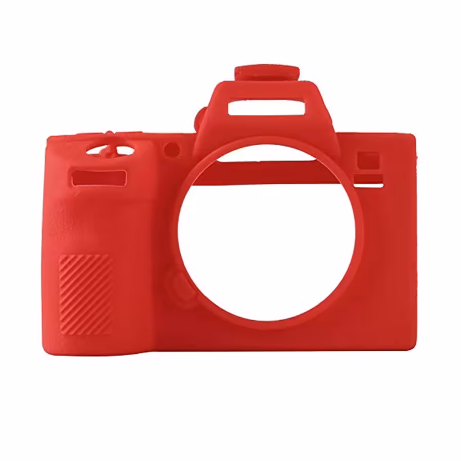 کاور سیلیکونی دوربین سونی Alpha a7 IV (قرمز)