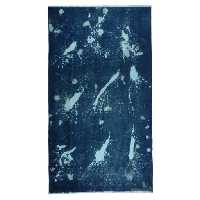 فرش دستبافت رنگ شده پنج متری مدل وینتج کد 1405148