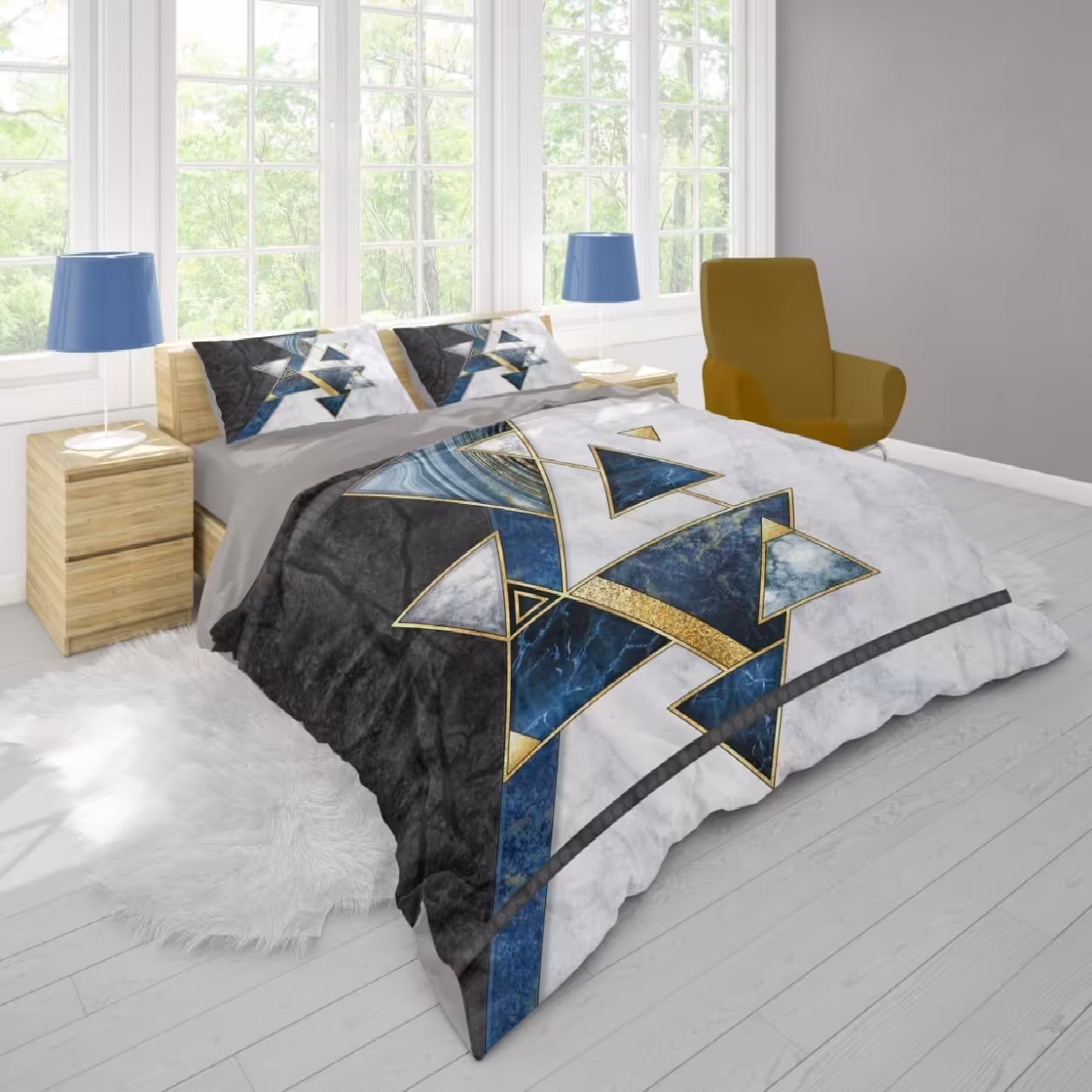 سرویس روتختی گوزل کد G-103-1 دونفره 7 تکه 