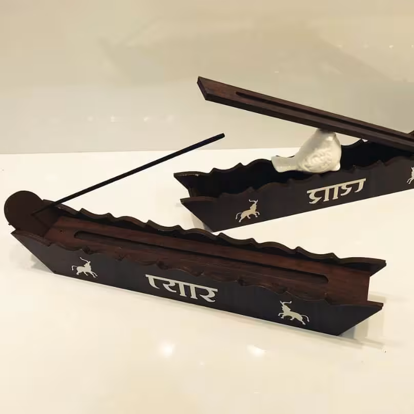 جا عود جا بخور،  طرح کشتی چوبی ام دی اف 3 میلیمتری 