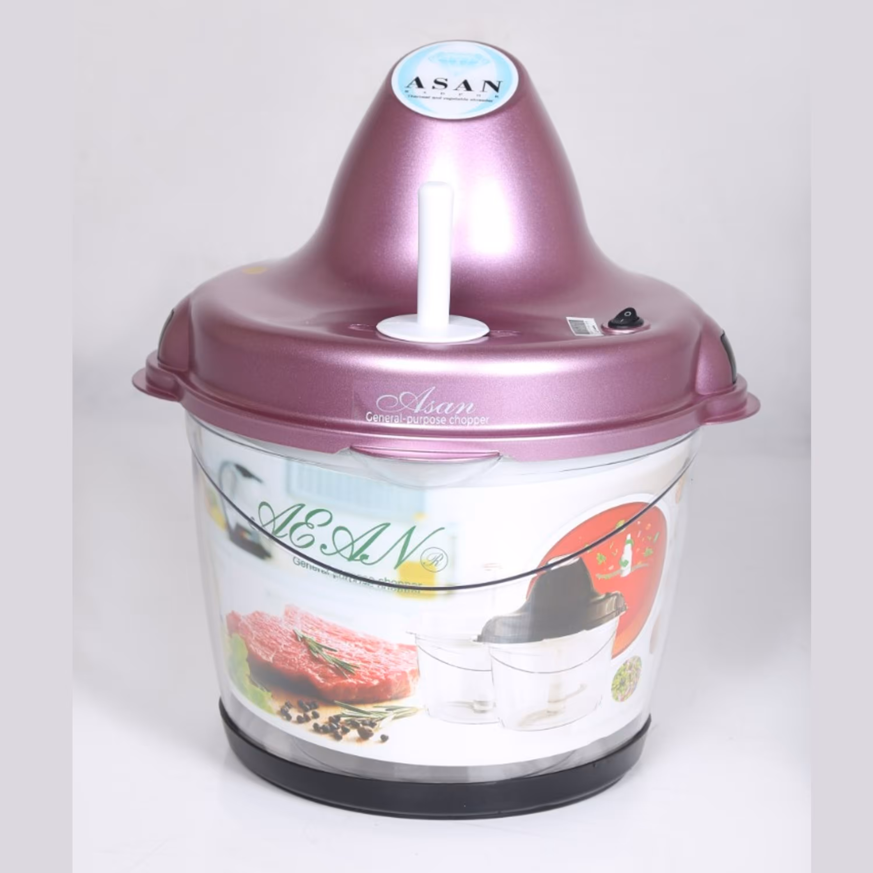 خردکن همه کاره آسان  رنگ یاسی با 18 ماه گارانتی بی قید شرط