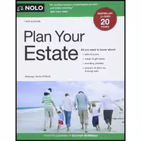 کتاب زبان اصلی Plan Your Estate اثر Denis Clifford انتشارات NOLO