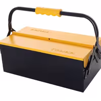 جعبه ابزار 2 طبقه 40 سانتی فلزی ویا اتومات مدل 402