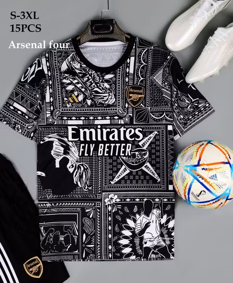 کیت کانسپت آرسنال فصل 2024-2023 (پیراهن شورت) ورژن هواداری