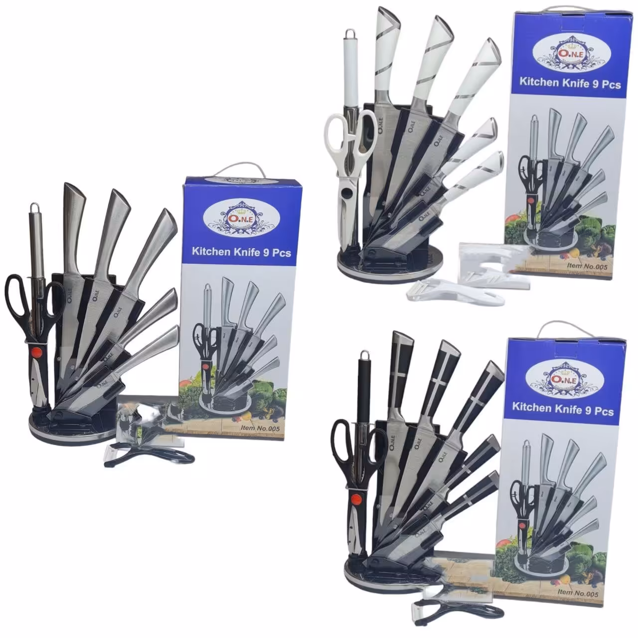 کارد و ساطور 9 پارچه