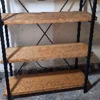 شلف و کتابخانه،استند رنگ مشکی