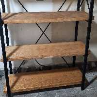 شلف و کتابخانه،استند رنگ مشکی