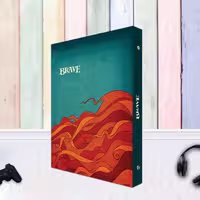 کلاسور 26 حلقه 100 برگ پديده نقش طرح Brave