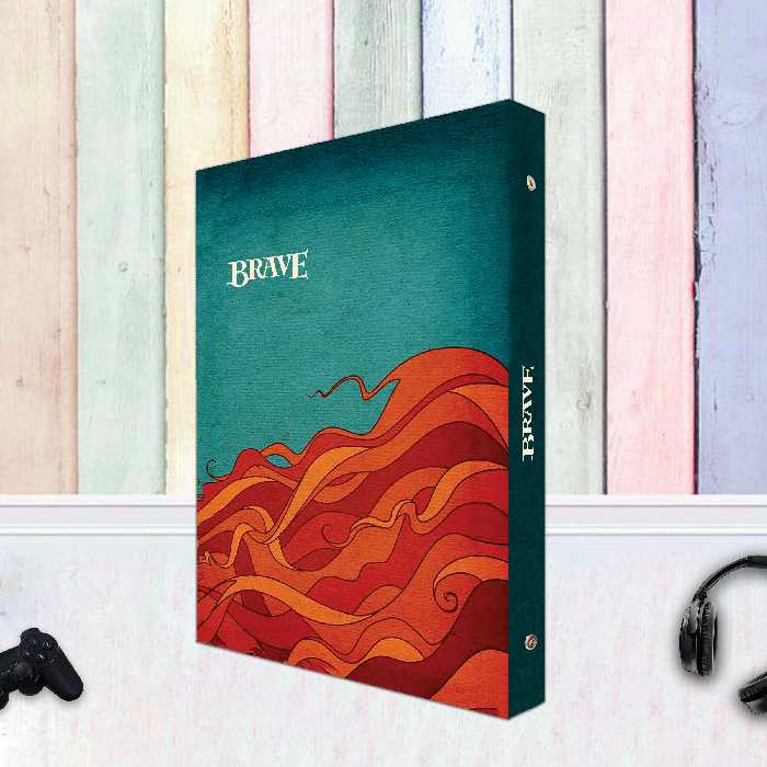 کلاسور 26 حلقه 100 برگ پديده نقش طرح Brave