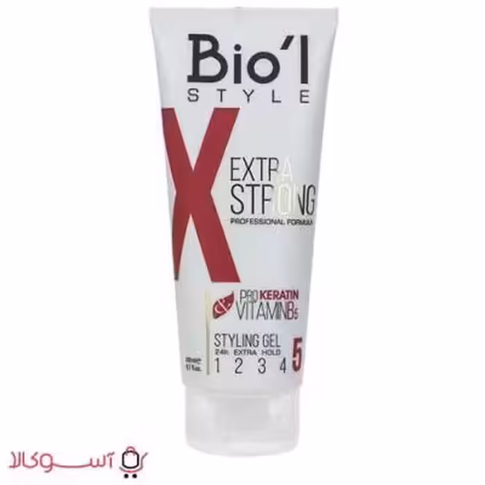 ژل مو بیول مدل Extra Strong حجم 200 میلی‌لیتر