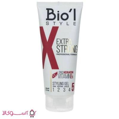 ژل مو بیول مدل Extra Strong حجم 200 میلیلیتر