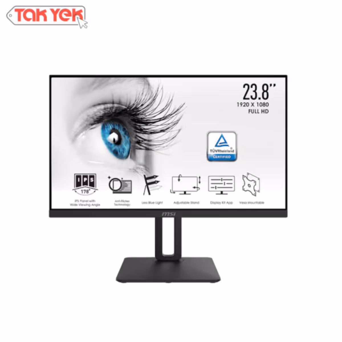 مانیتور ام اس آی 24 اینچی MSI Pro MP242P