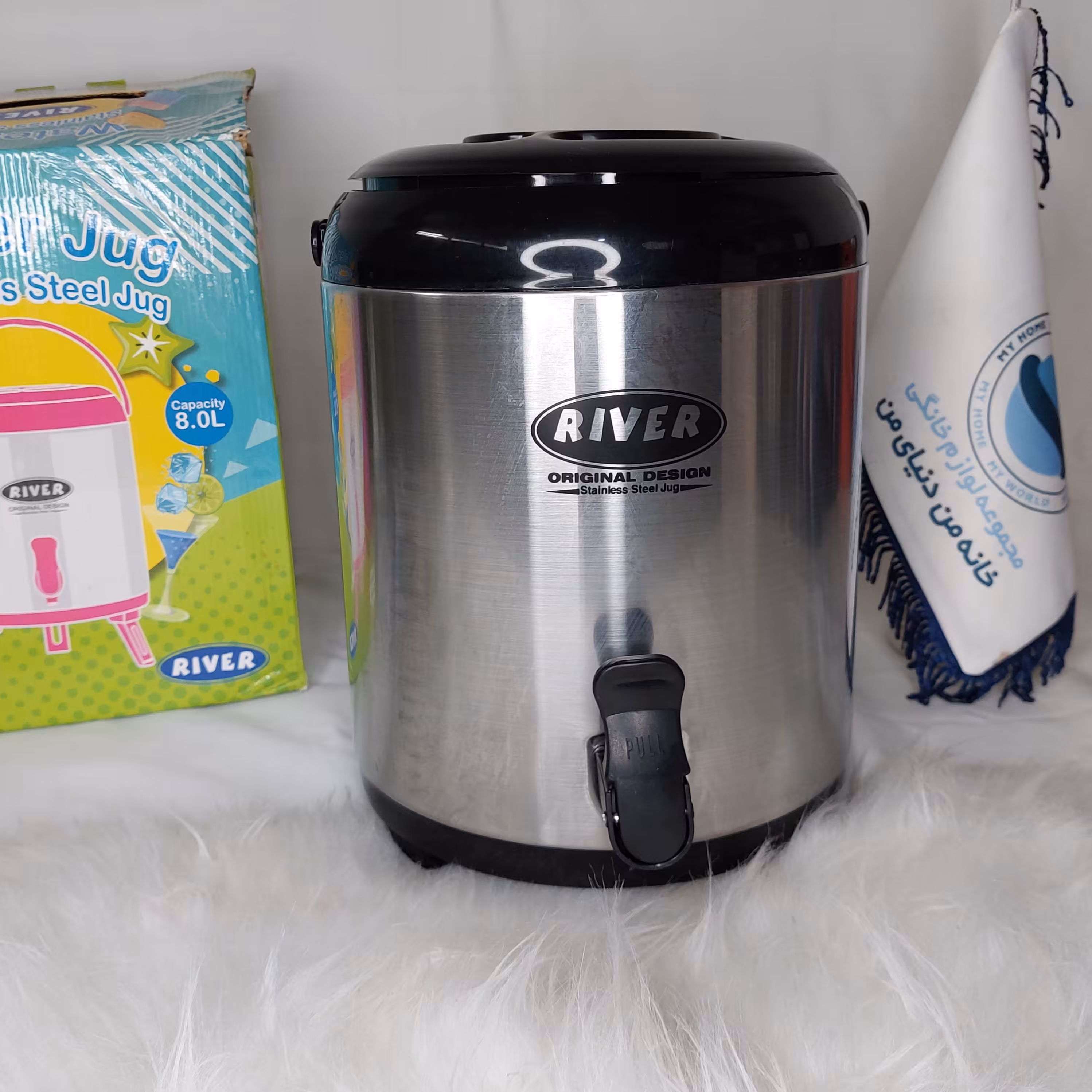  کلمن استیل  8 لیتری ریور River