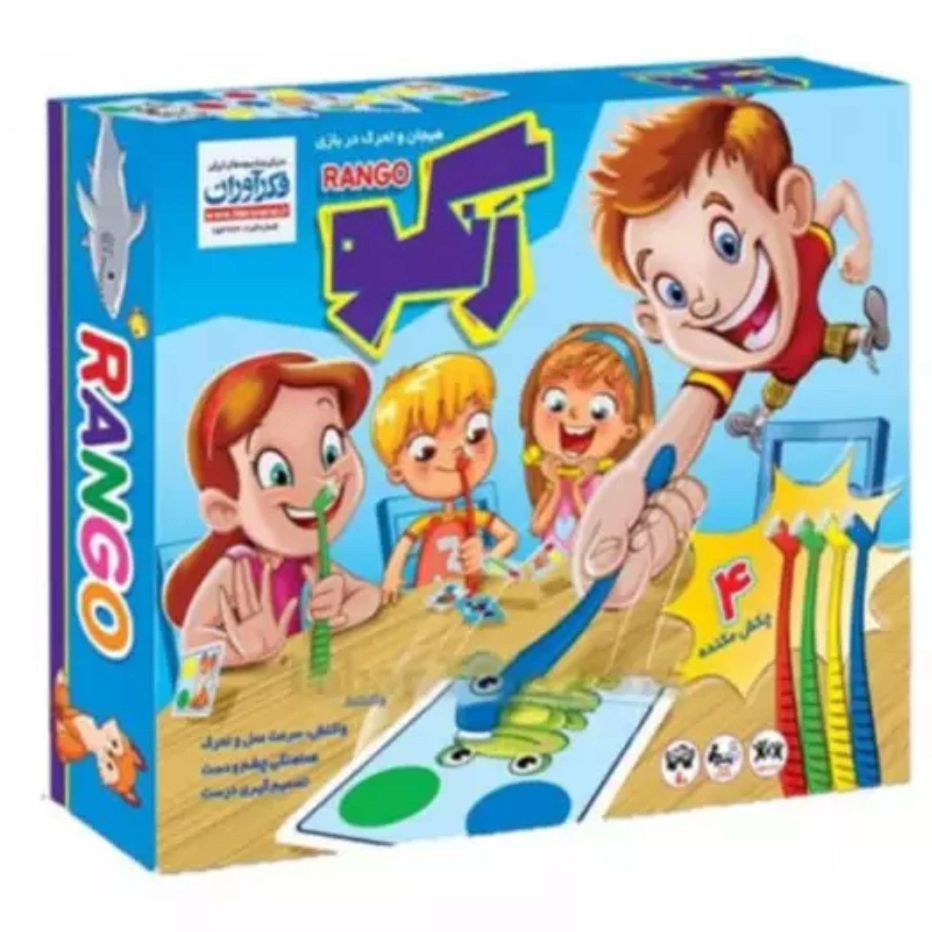 بازی گروهی رنگو فکرآوران ( مناسب برای کودکان بالای 4 سال )