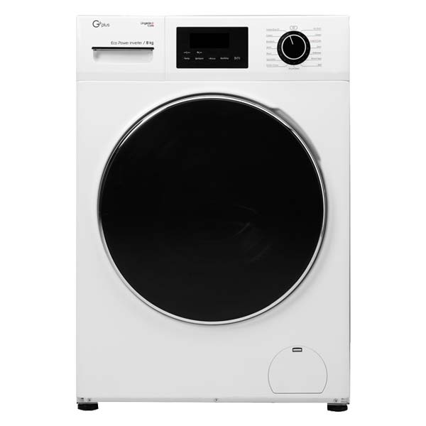 ماشین لباسشویی جی پلاس 8 کیلویی مدل GWM-K8340W