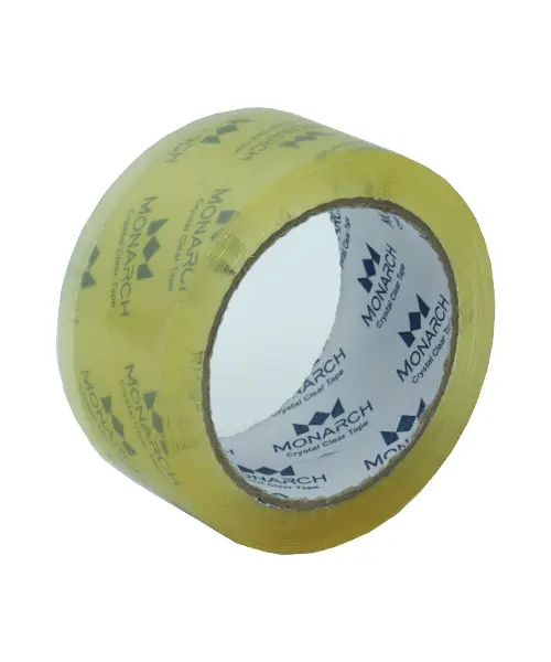 چسب پهن کریستال   90 یارد مونارچ  جلدآبی(42 mic)