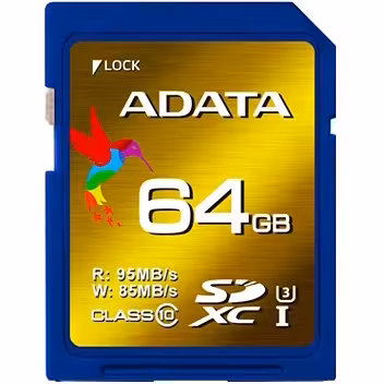 کارت حافظه ای دیتا مدل ایکس پی جی سری اس دی ایکس سی با ظرفیت 64 گیگابایت