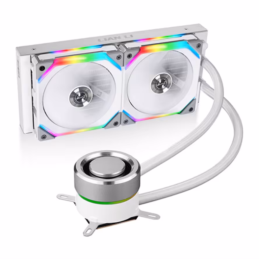 خنک کننده مایع پردازنده Galahad AIO UNI FAN SL Edition 240 White