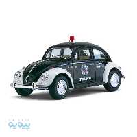ماکت ماشین فلزی فولکس قورباغه ای پلیس 1967 آیتم KT5057P