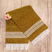 حوله مخمل دستبافت طرح 1