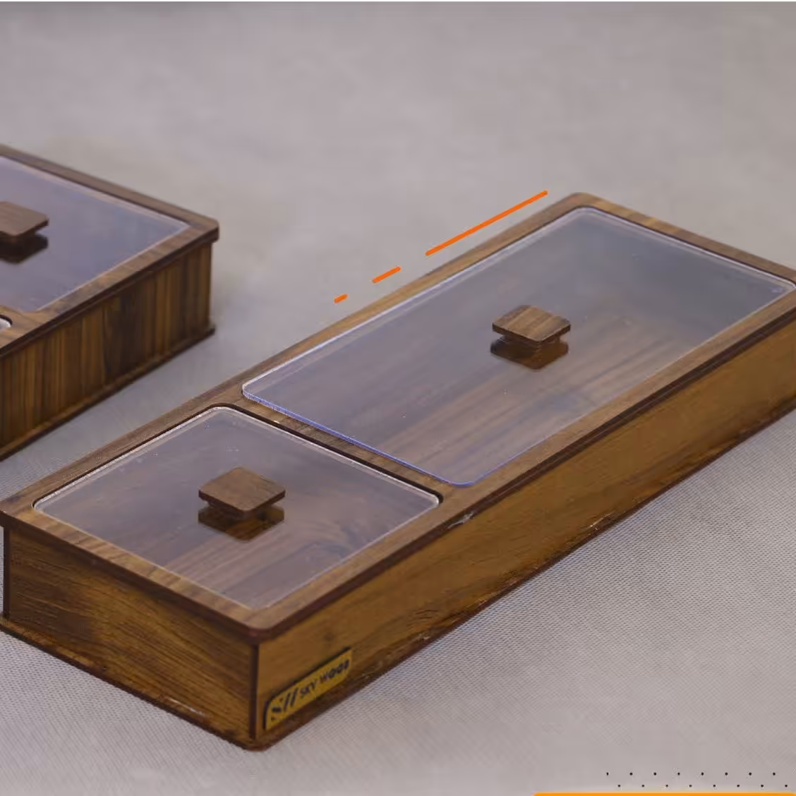 تی باکس ثابت دو خانه