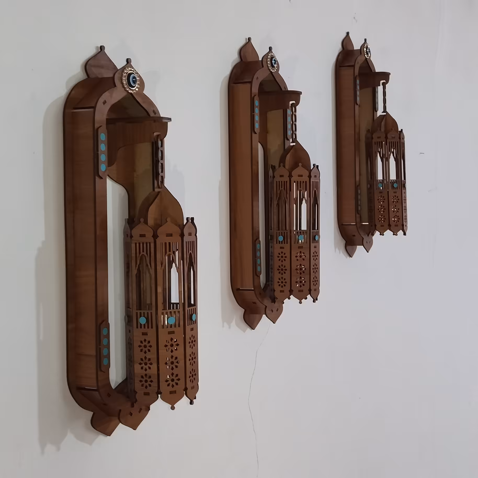 جاشمعی دیواری چوبی (پس کرایه) 