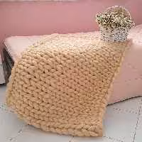 شال مبل چانکی کرم 