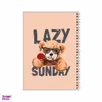 دفتر مشق 100 برگ بامبیلیپ طرح خرس تنبل کد 4518261