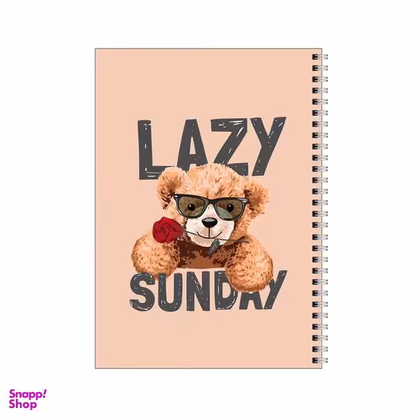 دفتر مشق 100 برگ بامبیلیپ طرح خرس تنبل کد 4518261