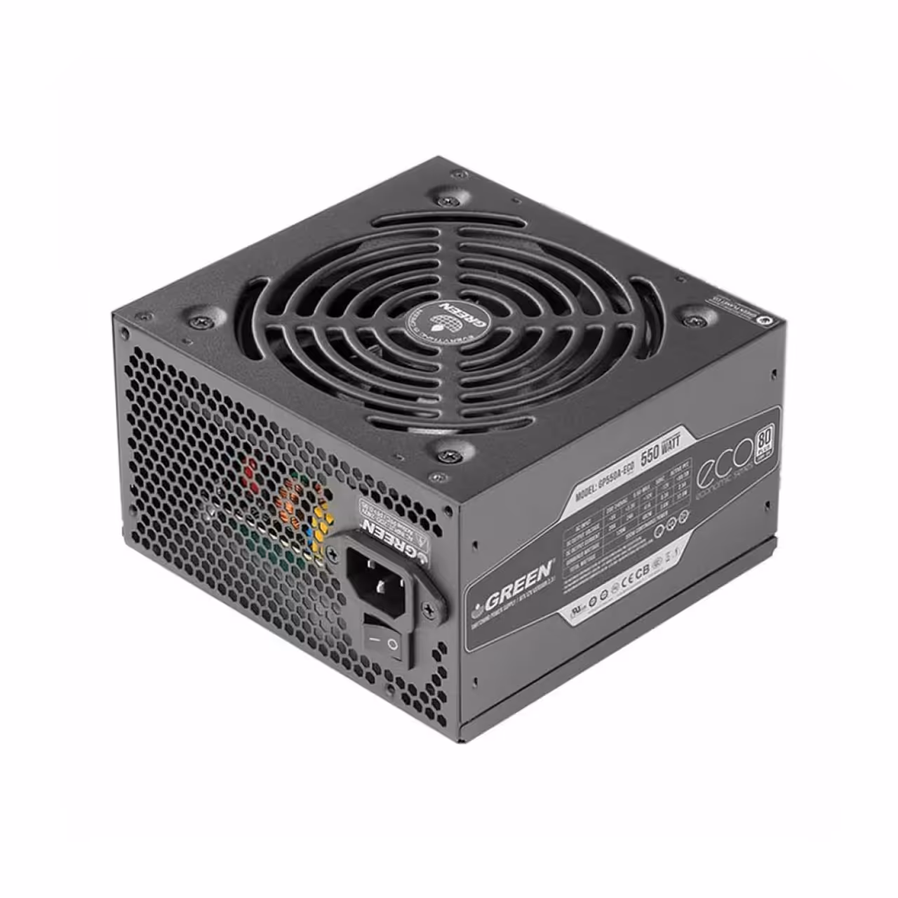 پاور گرین مدل GREEN GP550A-ECO Rev3.1 550W
