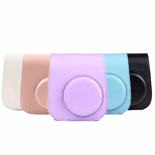 کیف چرمی دوربین فوجی فیلم Instax Mini 12 Leather Bag