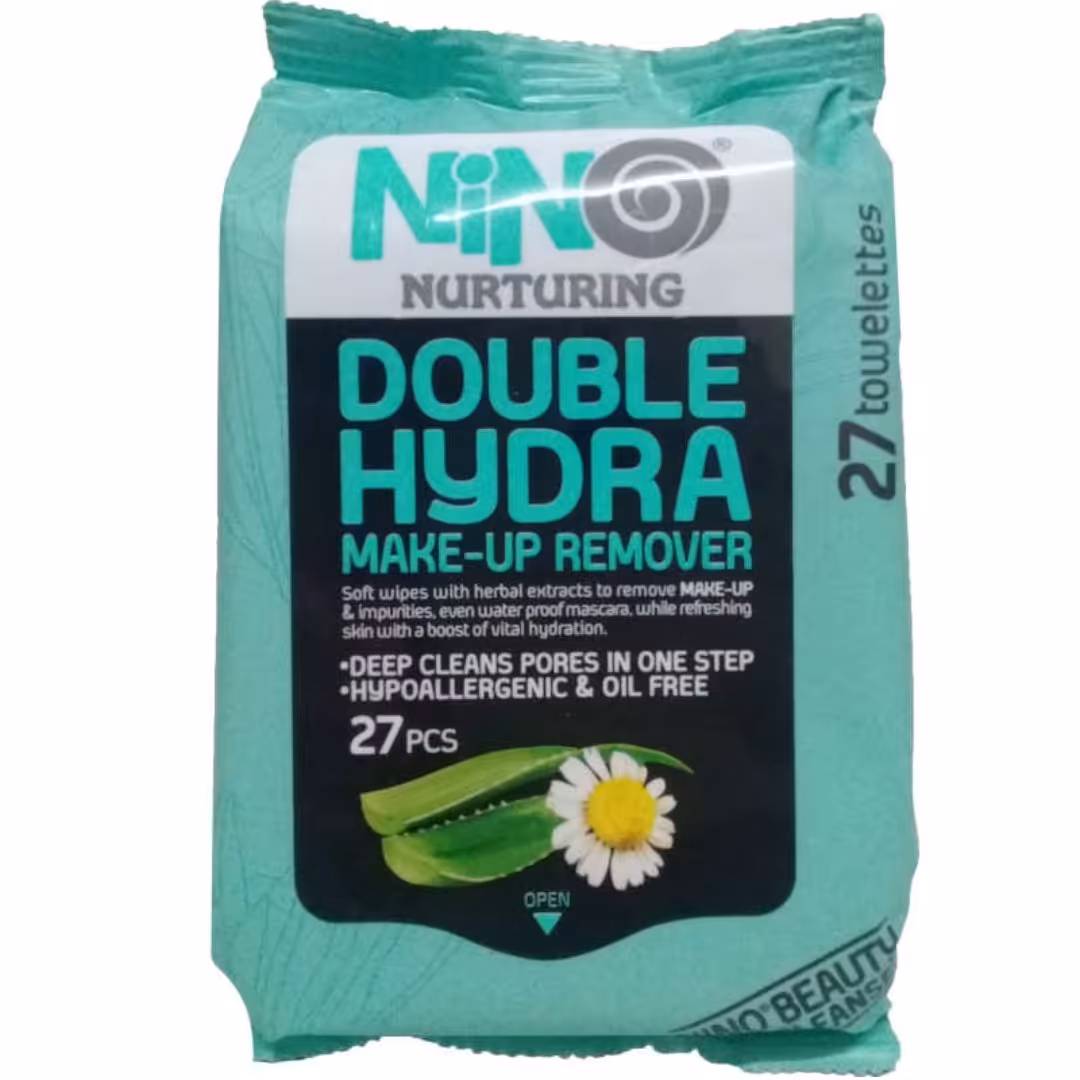 دستمال مرطوب نینو مدل Double Hydra بسته 27 عددی