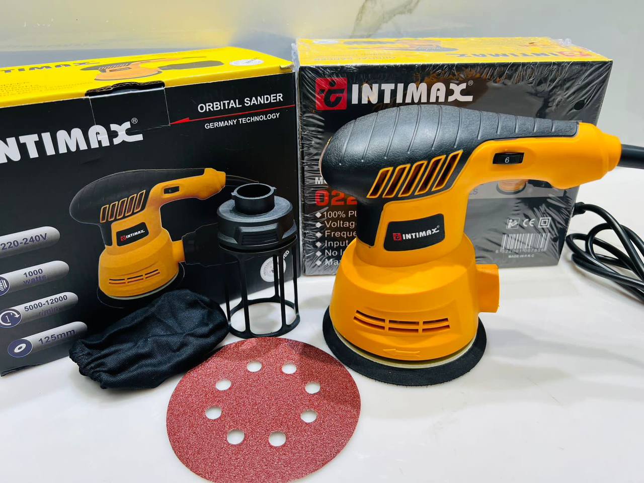 سنباده اوربیتال لرزان اینتیمکس مدل 0226