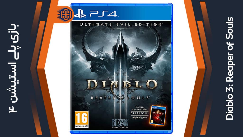 دیسک بازی Diablo 3: Reaper of Souls – مخصوص PS4