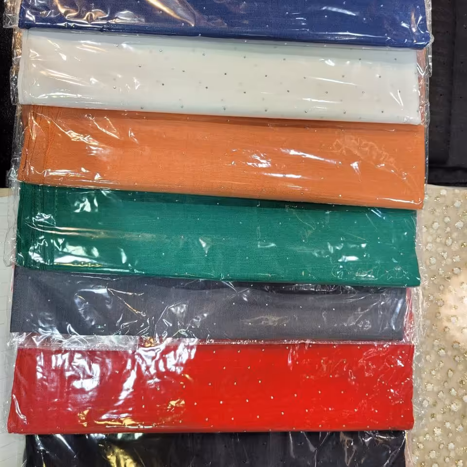 شال های نگین دار رنگی فول نگین جنس وال اسلپ 