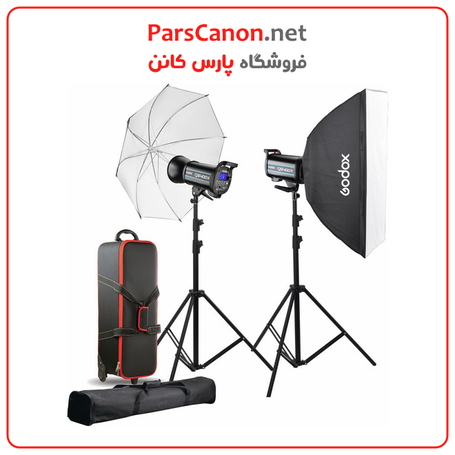 کیت فلاش گودکس Godox QS400II 2-Light Studio Flash Kit
