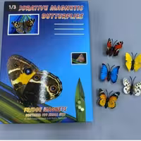 پروانه های تزیینی کیک بسته6 عددی