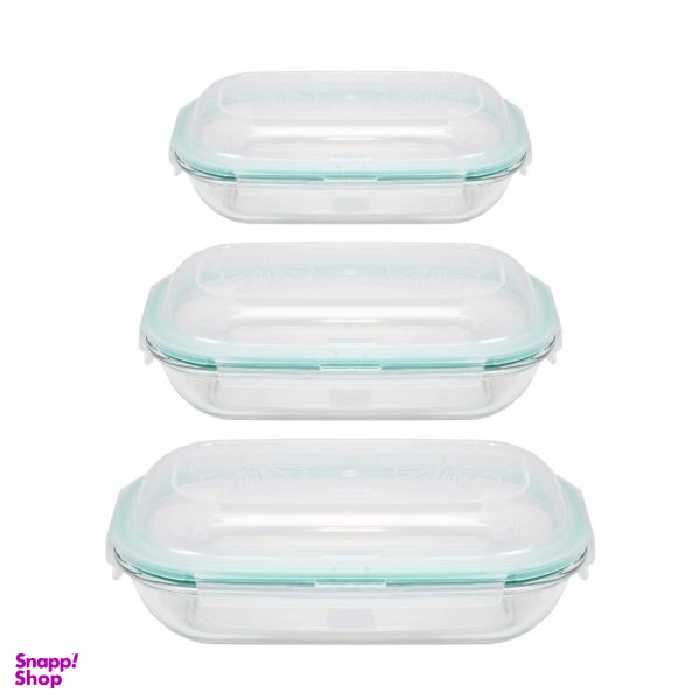 ظرف نگهدارنده لیمون کد 2000 مجموعه 3 عددی