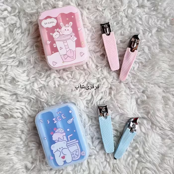 ست دو عددی ناخن گیر عروسکی