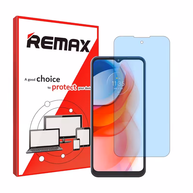 گلس موتورولا Moto G Play مدل هیدروژلی آنتی بلو برند ریمکس کد S