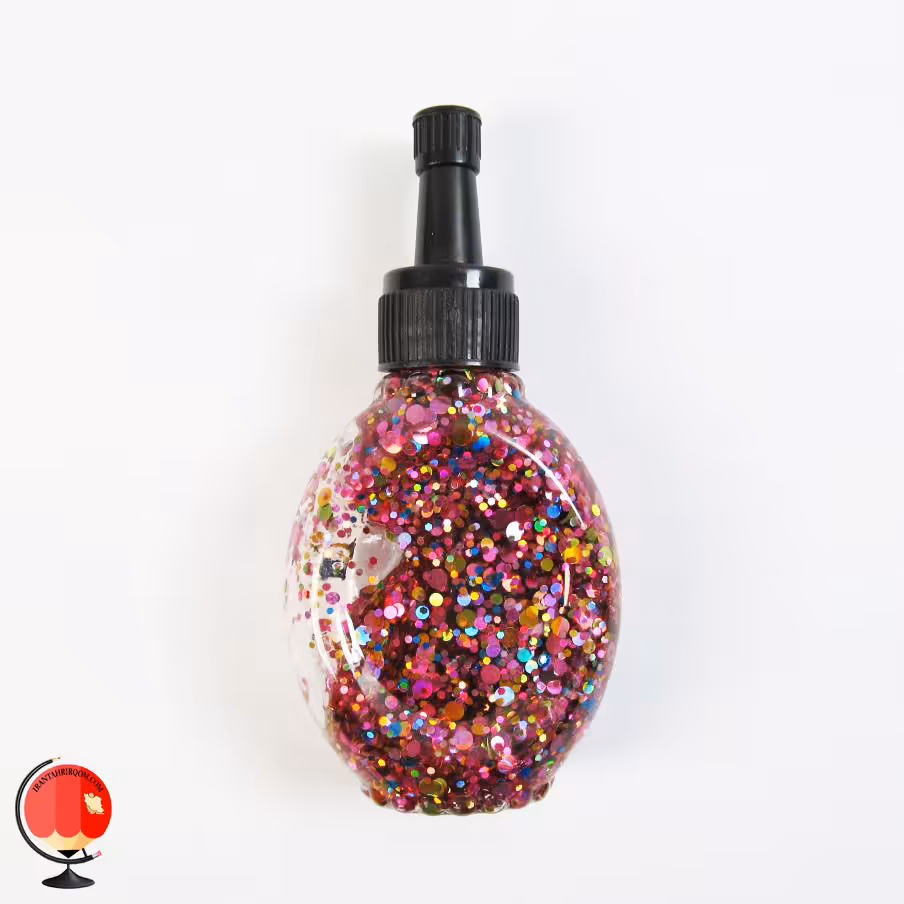 چسب مایع پولکی صورتی