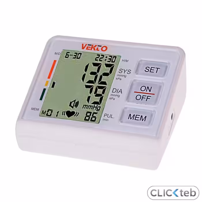 فشارسنج بازویی وکتو مدل VT-800B15 (سخنگو با آداپتور) (اوریجینال   گارانتی اصلی)