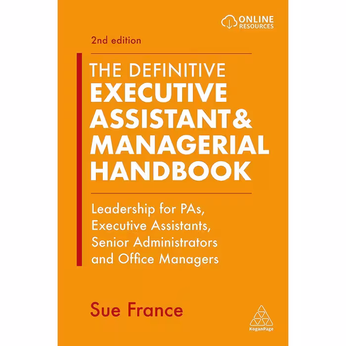 کتاب زبان اصلی The Definitive Executive assistant  Managerial Handbook