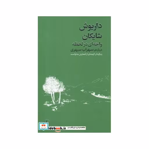 کتاب واحه ای در لحظه درباره سهراب سپهری