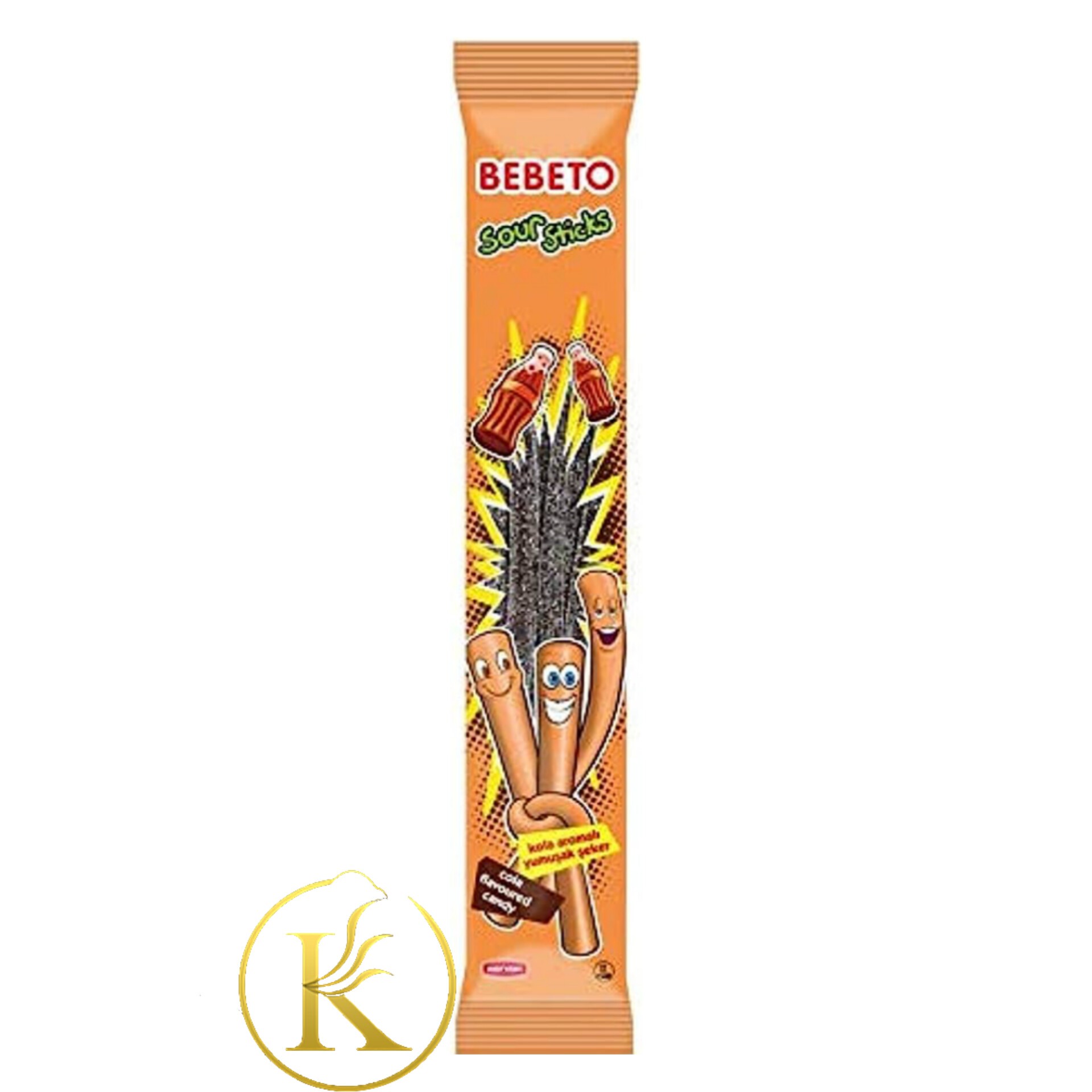 پاستیل ترش شکری ببتو با طعم نوشابه 30 گرم bebeto

