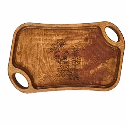 سینی چوبی مدل هایلی