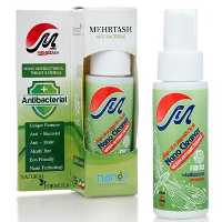 پاک کننده و ضدعفونی کننده نانو گیاهی مهرتاش مدل جیبی حجم 75 میلی لیتر مخصوص موبایل و تبلت و عینک 