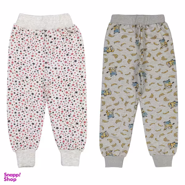 شلوار دخترانه مدل SM-111213-34 مجموعه 2 عددی